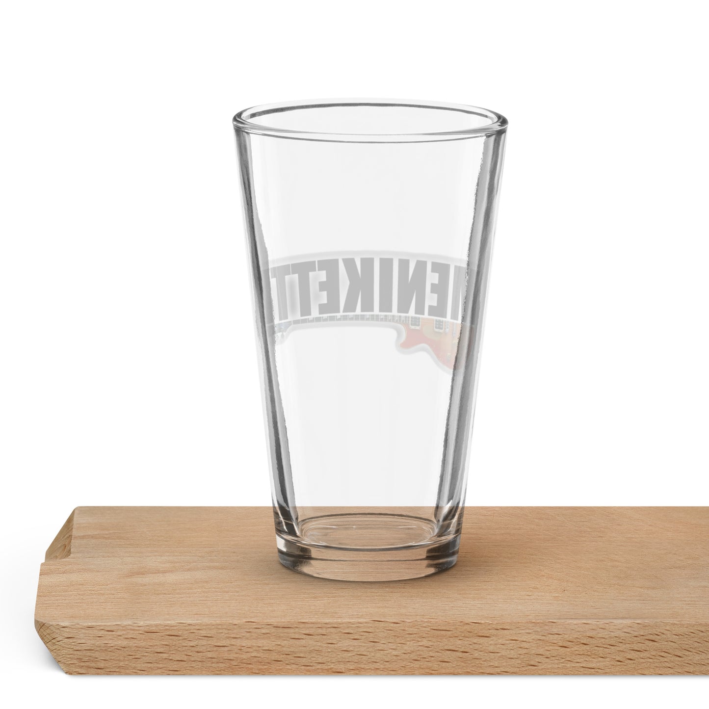 Meniketti Logo Shaker Pint Glass (16 oz)