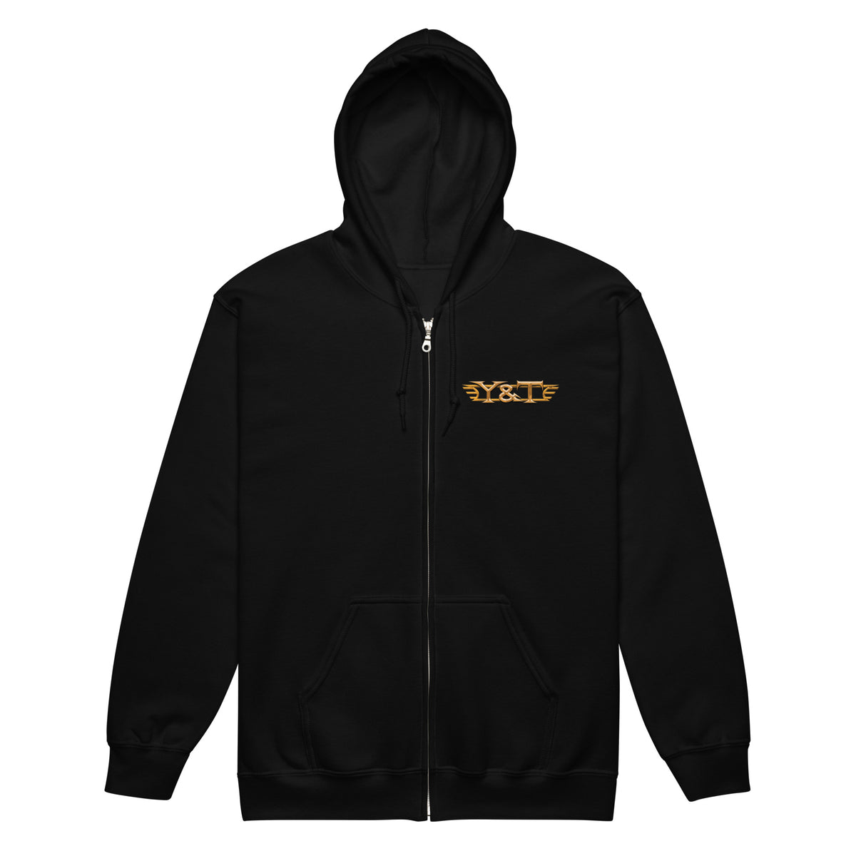 Y&T “Black Tiger” Heavy Blend Zip Hoodie