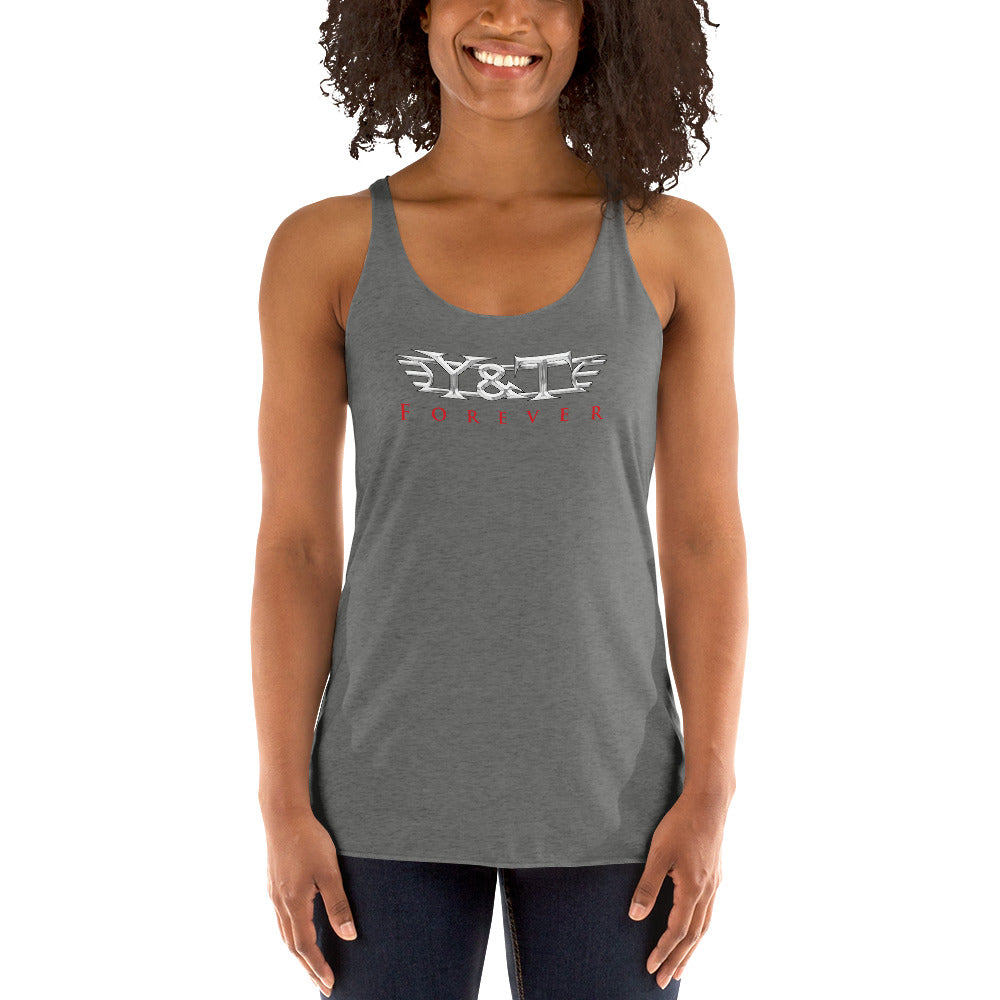Y&T "Forever" Women's Racerback Tank Top