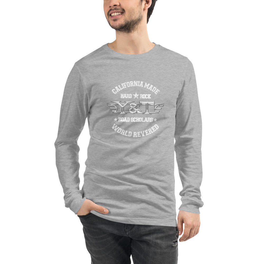Y&T “Road Scholars” Unisex Long Sleeve Tee