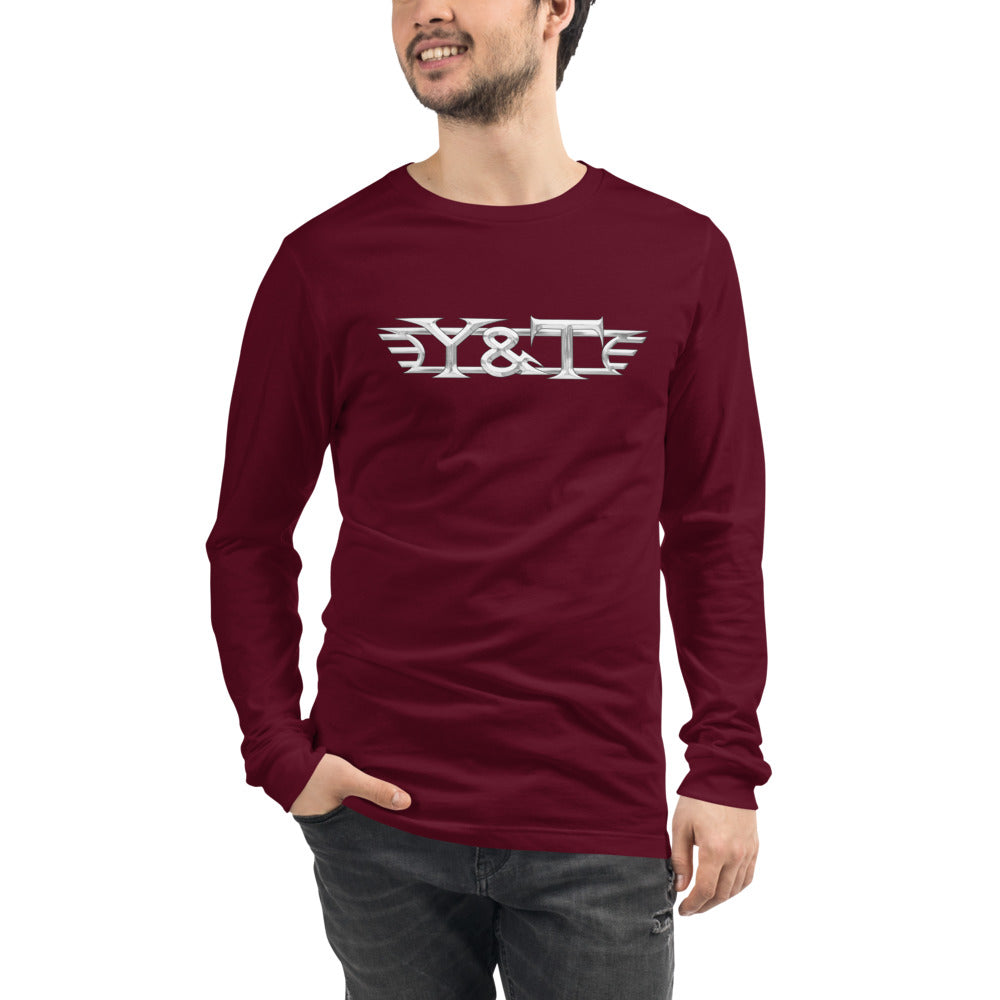 Y&T “Born to Rock” Unisex Long Sleeve Tee (2-sided art)