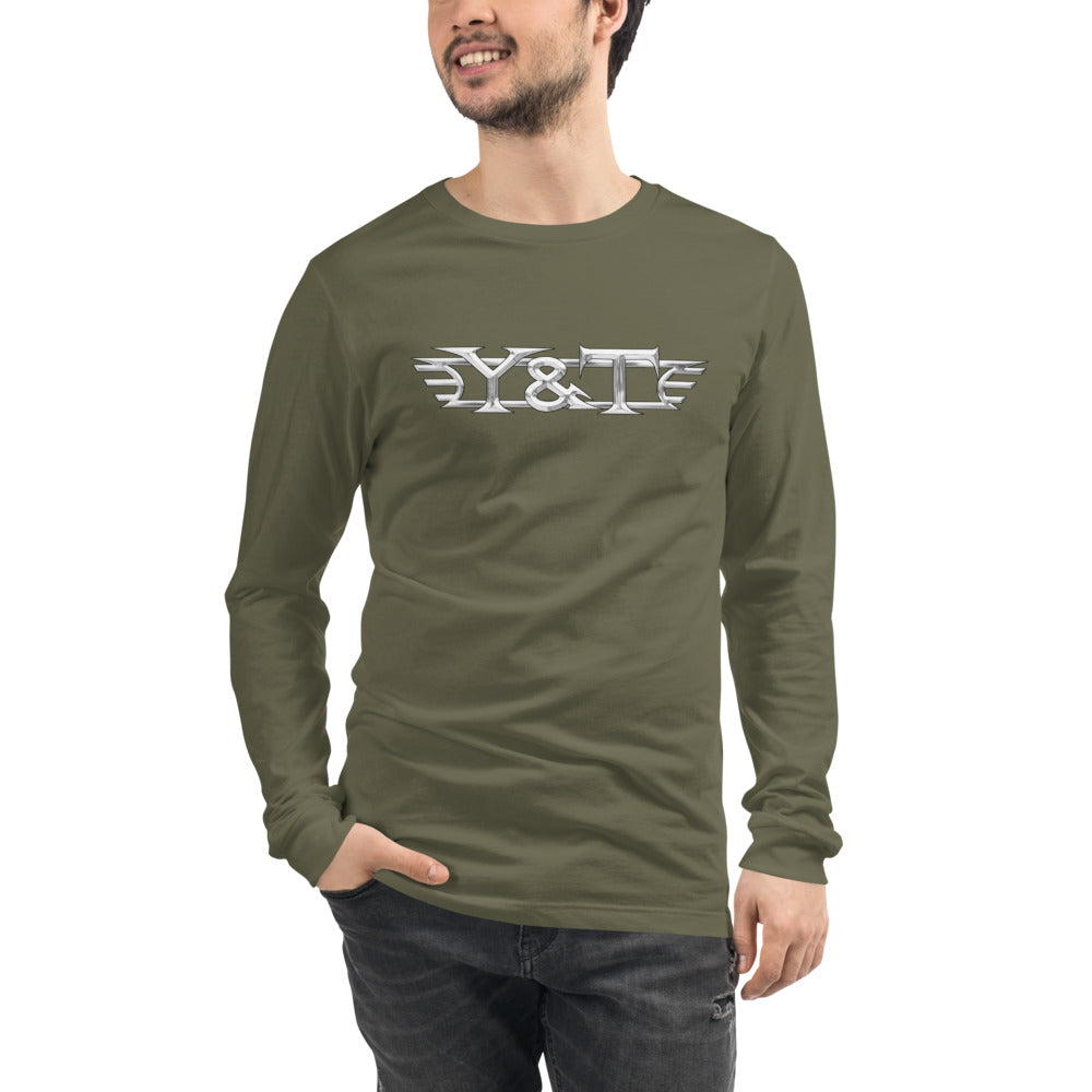 Y&T “Born to Rock” Unisex Long Sleeve Tee (2-sided art)