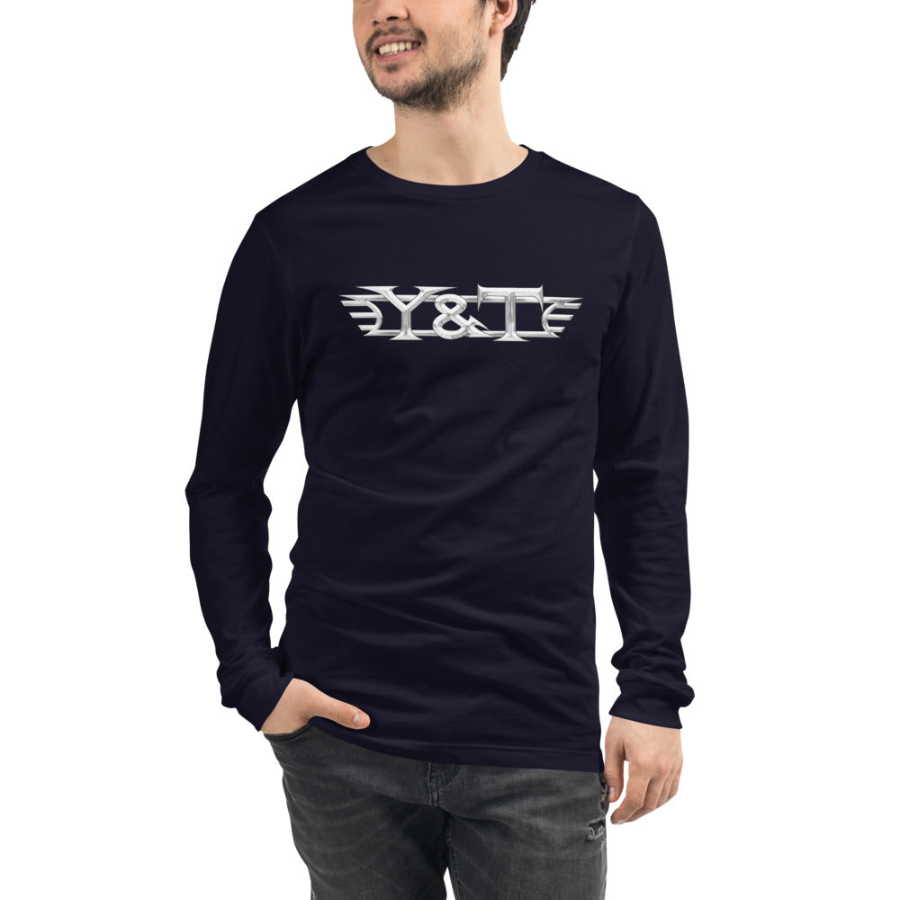 Y&T “Born to Rock” Unisex Long Sleeve Tee (2-sided art)