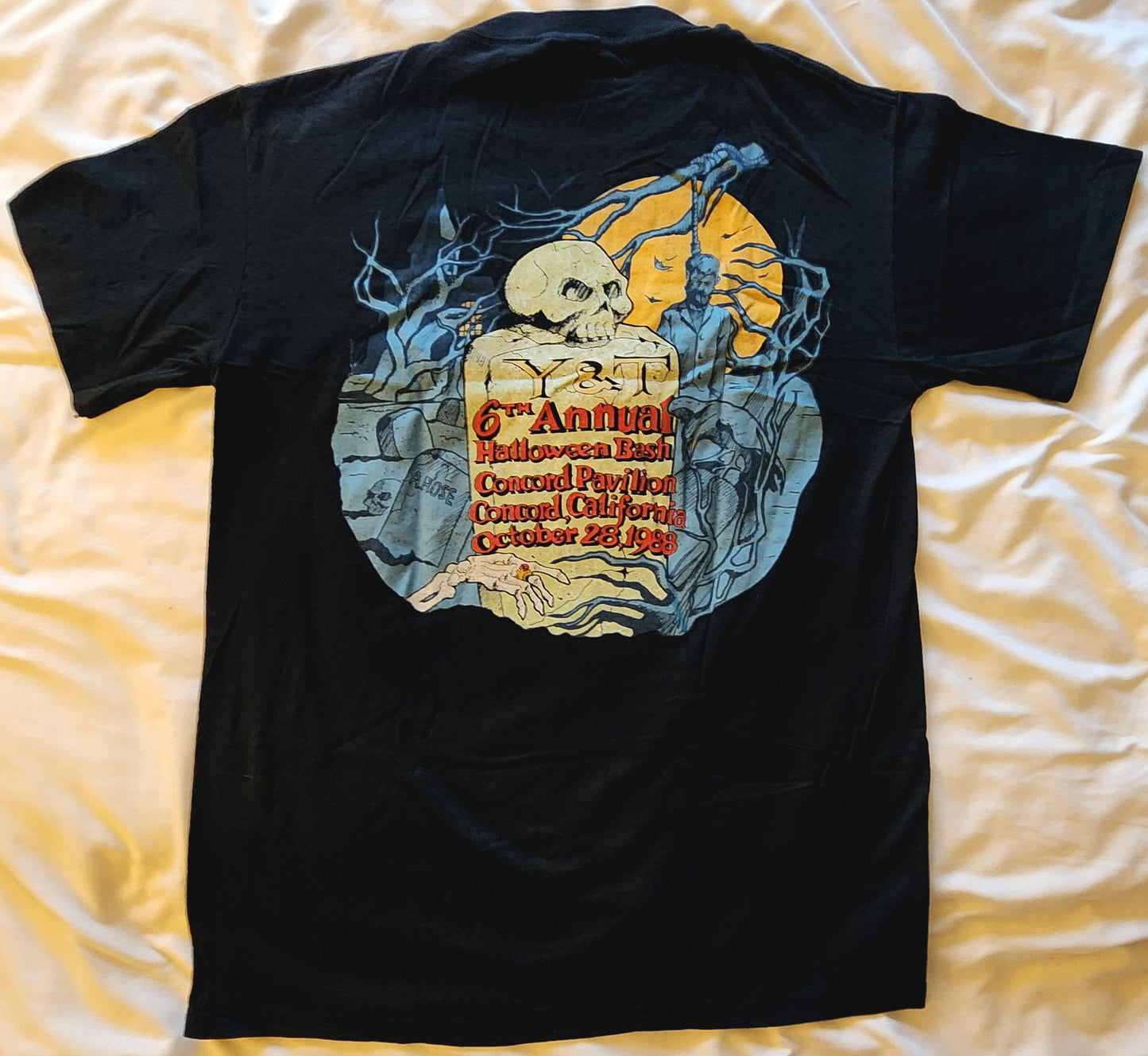 Concord Pavilion Halloween 1988 tee shirt Medium #2