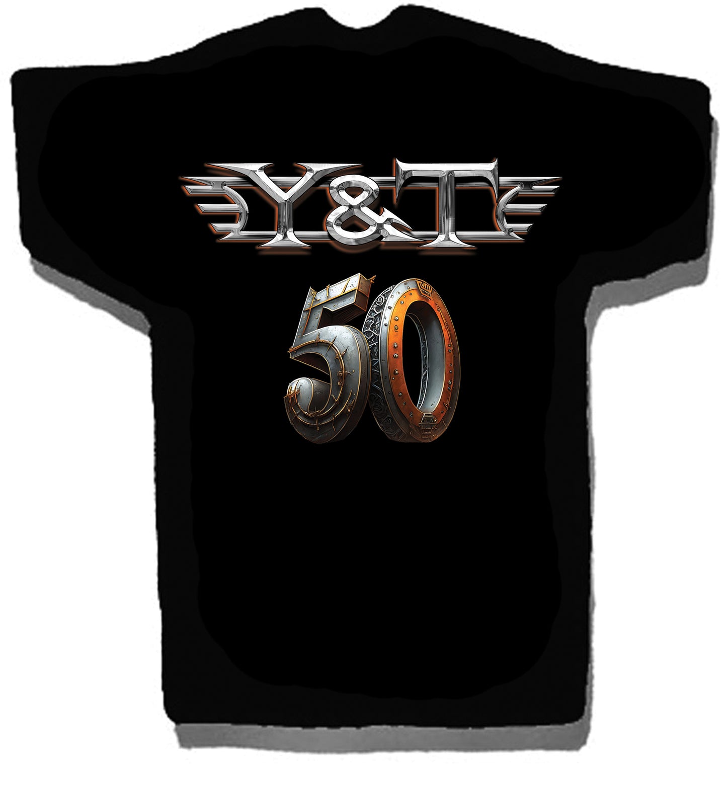 Y&T 50th Anniversary Tee Shirt