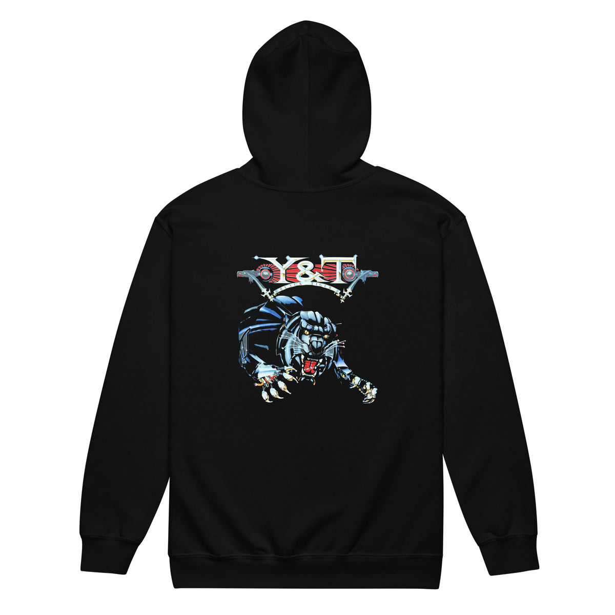 Y&T “Black Tiger”  Heavy Blend Zip Hoodie