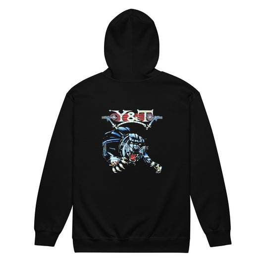 Y&T “Black Tiger”  Heavy Blend Zip Hoodie