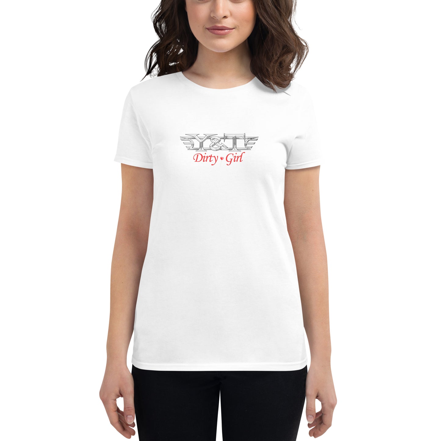 Y&T "Dirty Girl" Women’s Short Sleeve T-Shirt