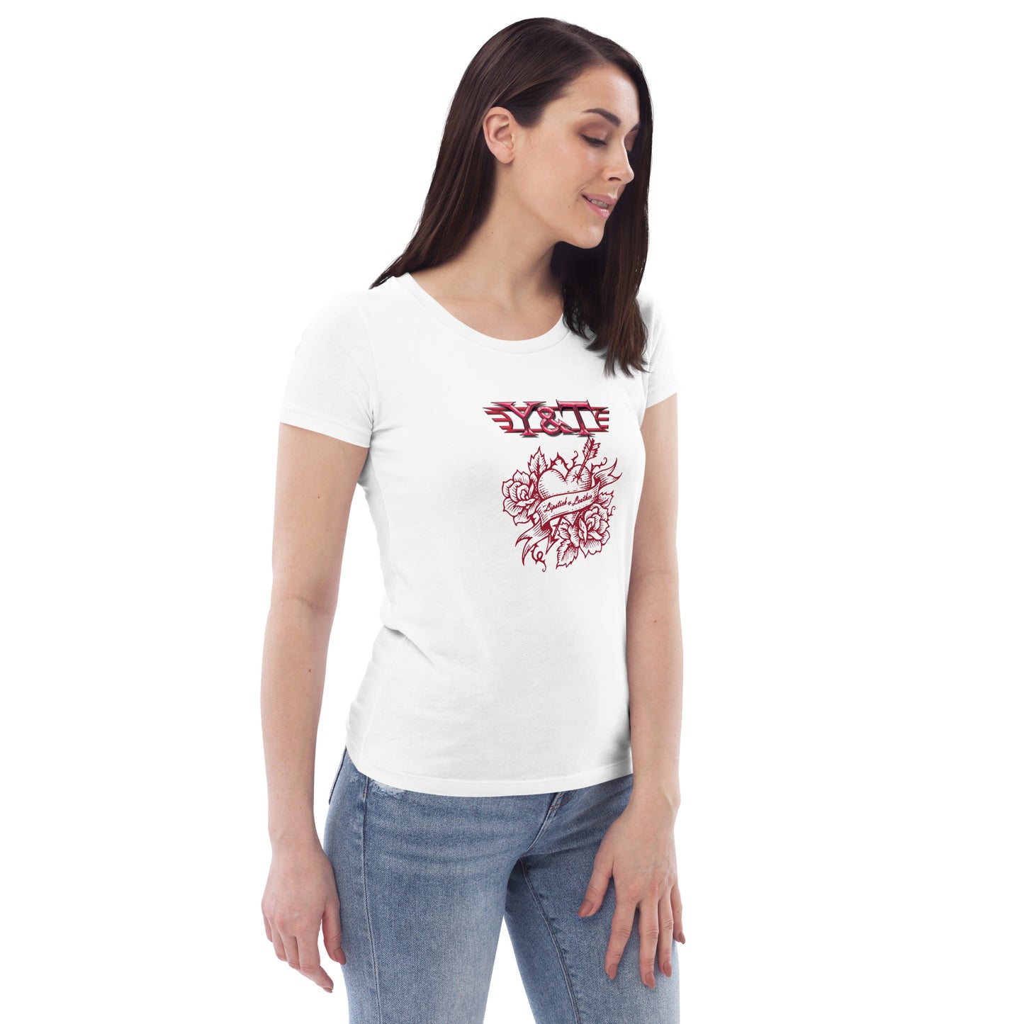 Y&T "Lipstick & Leather" Women’s Short Sleeve T-Shirt