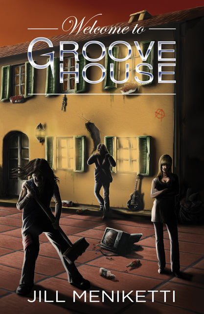 Graphic of book cover: Welcome to Groove House