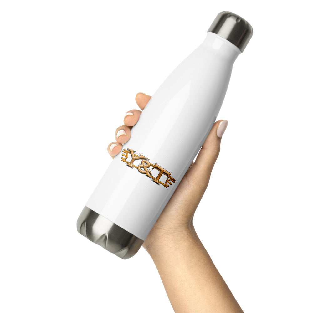 Y&T Logo Stainless Steel Water Bottle