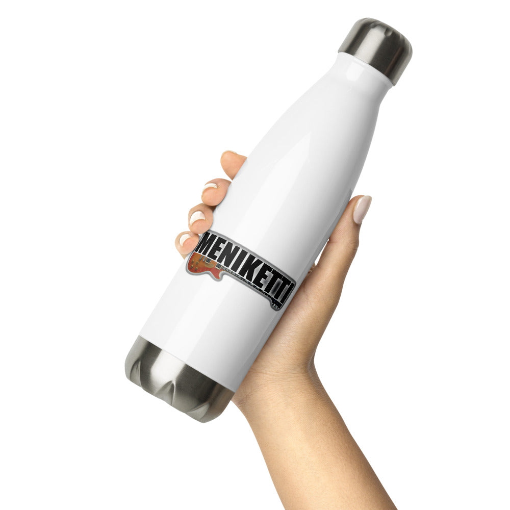 Meniketti Logo Stainless Steel Water Bottle