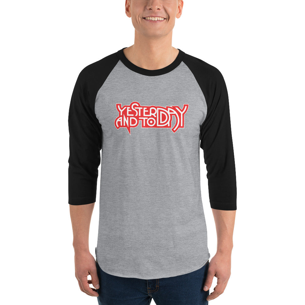 Yesterday & Today Logo 3/4 Sleeve Raglan Shirt