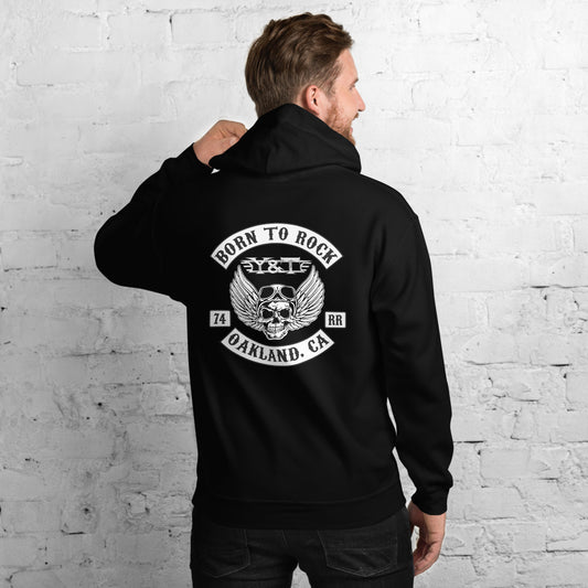 Y&T "Born to Rock" Unisex Hoodie (2-sided art)