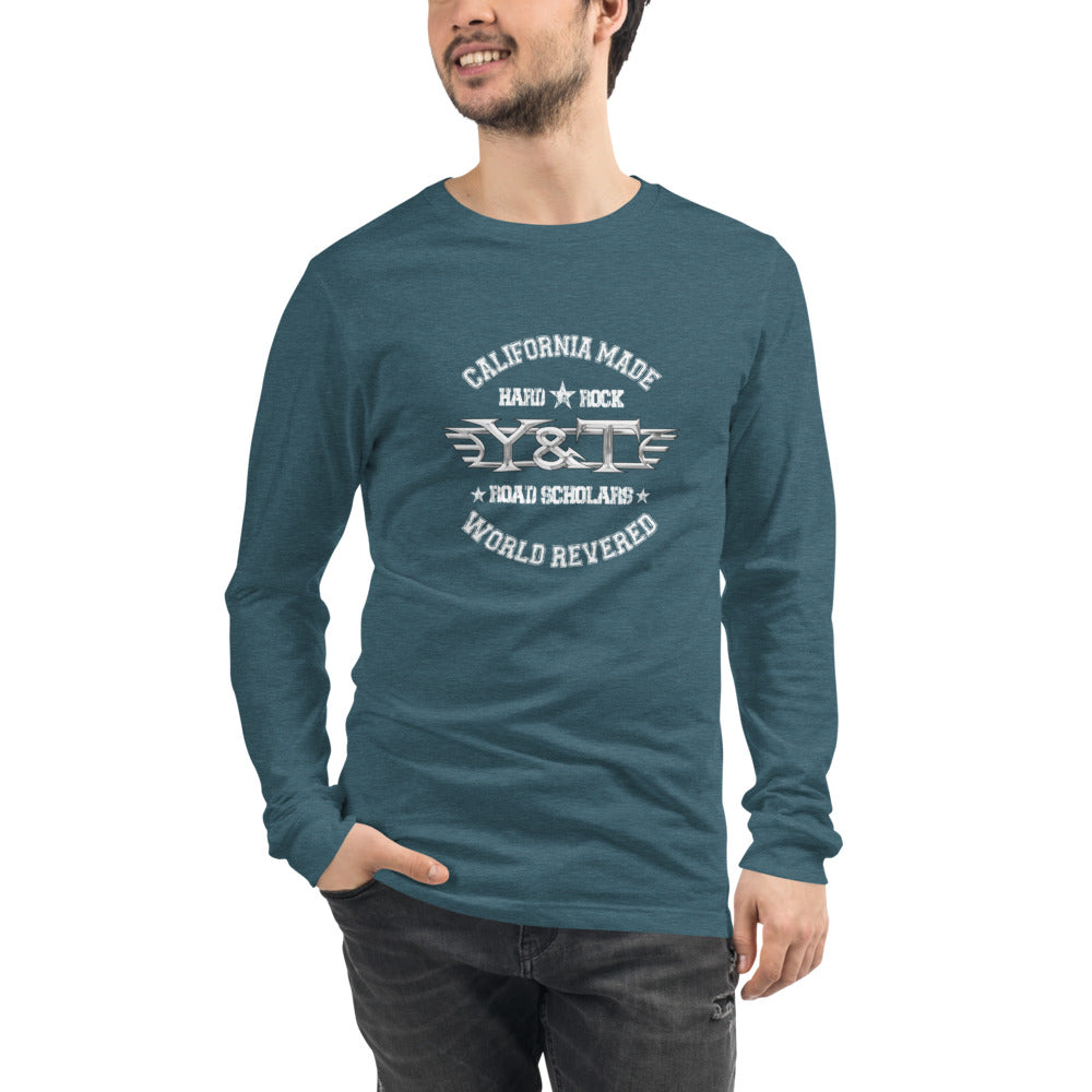 Y&T “Road Scholars” Unisex Long Sleeve Tee