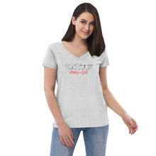 Load image into Gallery viewer, Y&amp;T &quot;Dirty Girl&quot; Women’s Recycled V-Neck T-Shirt
